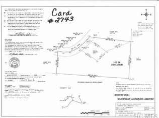 Cowee Ridge Rd, Highlands, NC 28741