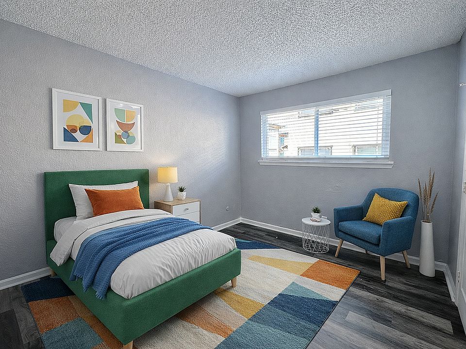 bedrom staged