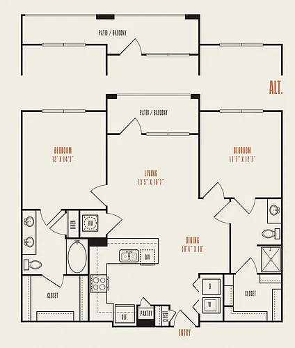 Floor plan B2A
