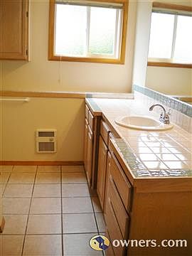 Tile in bathroom