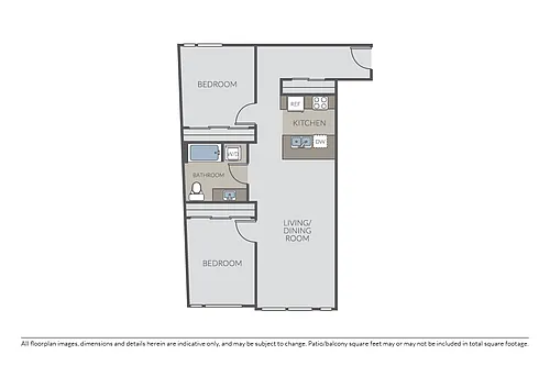 Floor plan Plan 2B