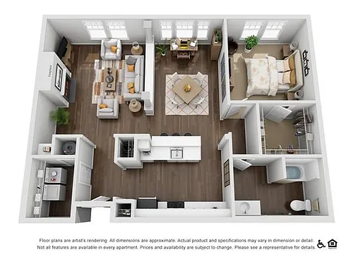 Floor plan 1BZ