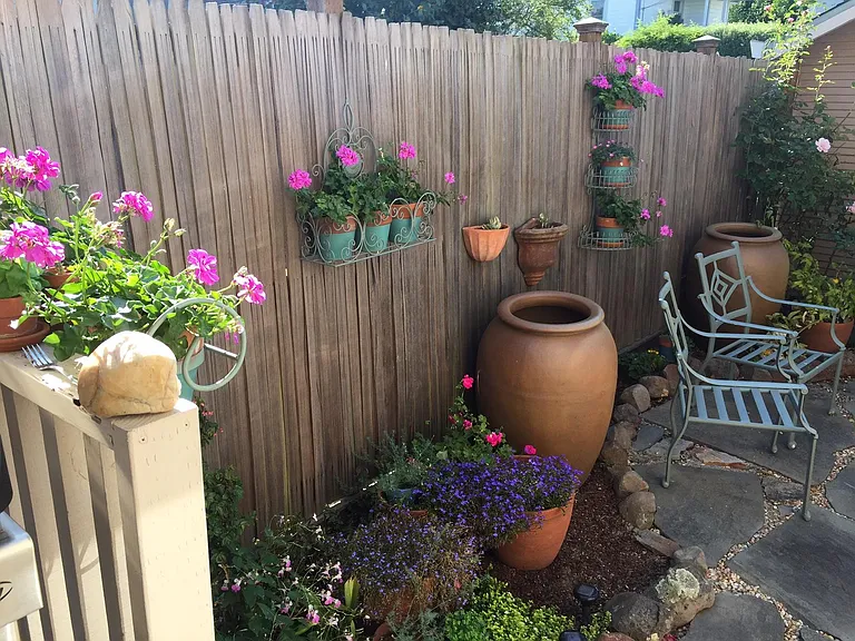 Rear garden
