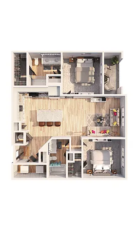Floor plan B2A