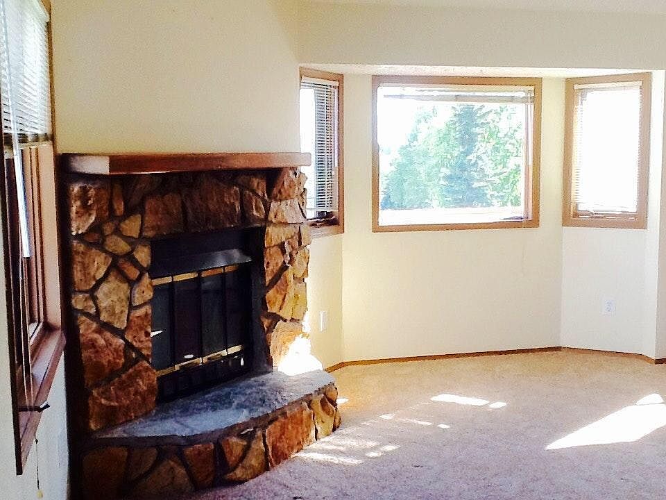 South-facing living room.