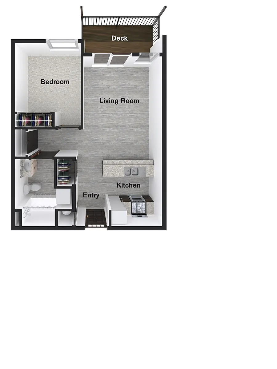 Floor plan Goode Mountain
