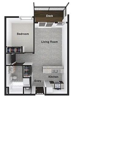 Floor plan Goode Mountain