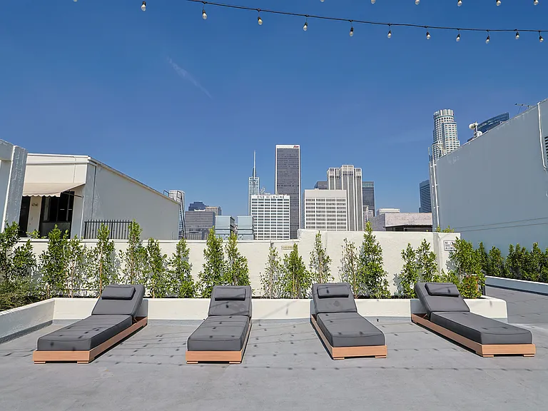 Rooftop + City view