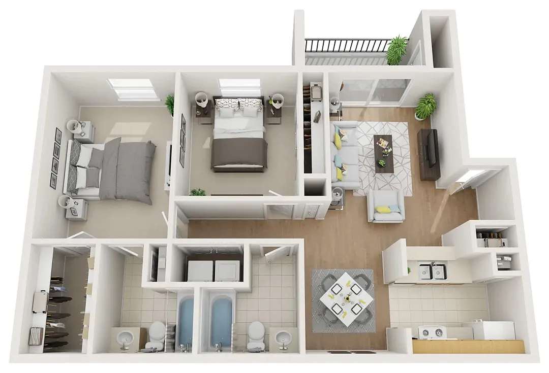 Floor plan B1