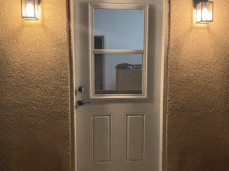 Private entrance gated
