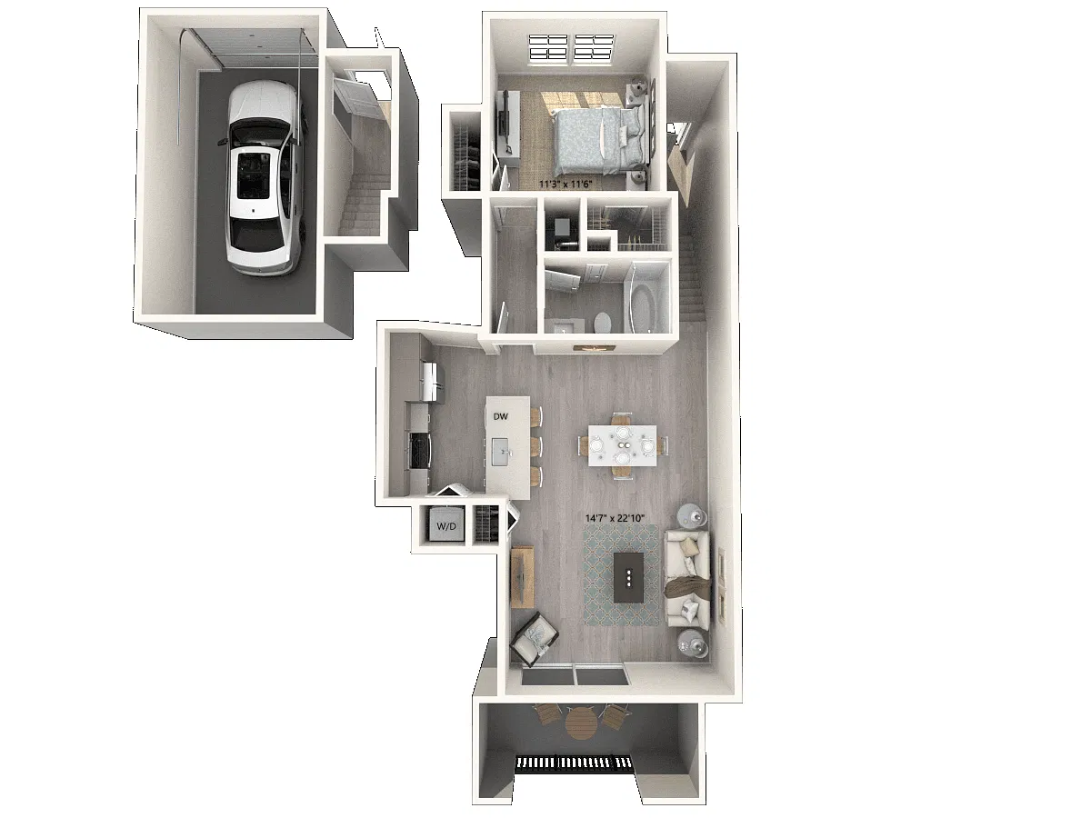 Floor plan A1D