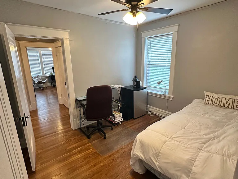 3rd bedroom - on the smaller side, no closet in room, but hall closet directly outside bedroom