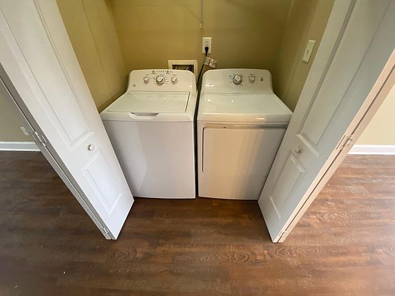 Washer and Dryer included.