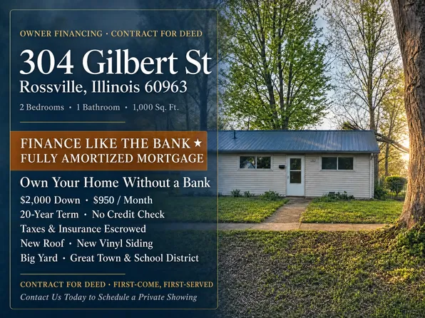 304 Gilbert St, Rossville, IL 60963