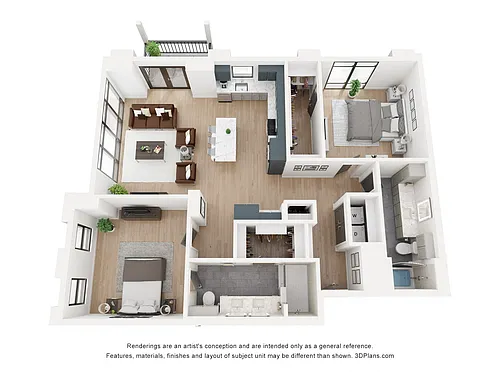 Floor plan B3