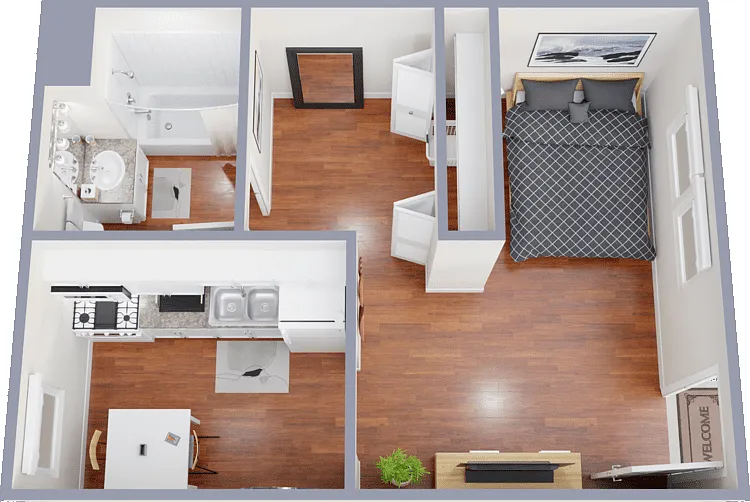 The Villa Floorplan Diagram