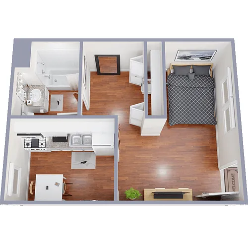 Floor plan The Villa