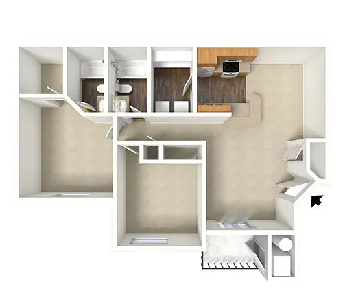 Floor plan Kensington