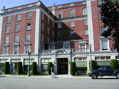 The historical Monte Cristo, at the corner of Hoyt Ave and Wall Street, in Everett WA
