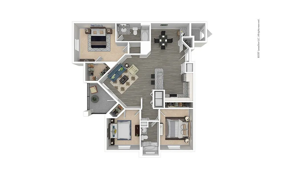 Floor plan St. Davids