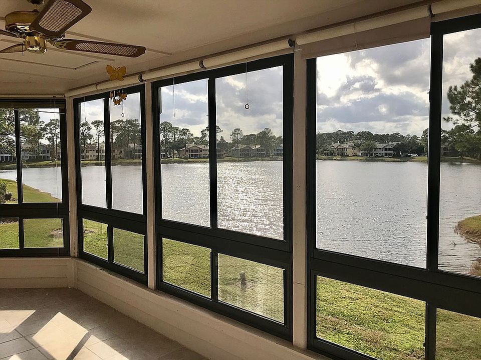 From kitchen through sunroom