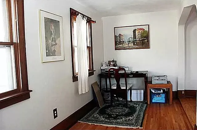 Office/bonus room with staged furniture