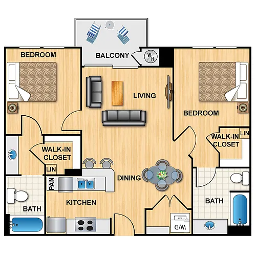 Floor plan Plan C