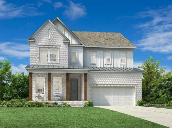 Willowbrook with Basement Plan, Toll Brothers at the Crossing at Coal Mountain - Magnolia Co