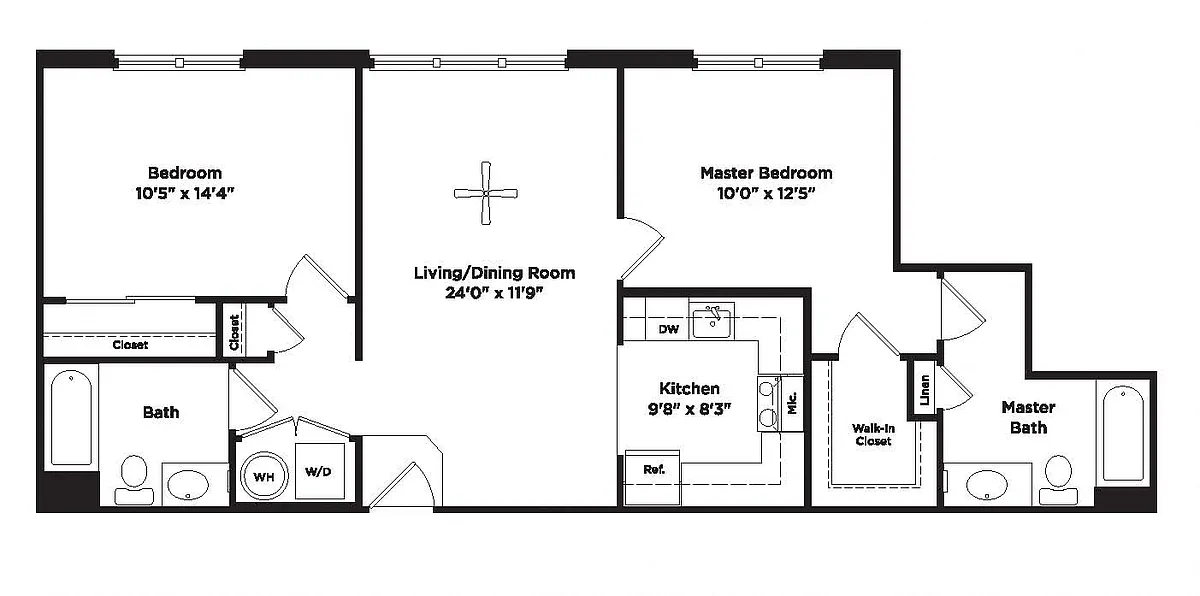 Floor plan B3b