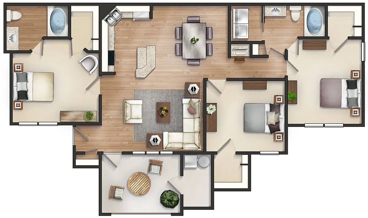 Floor plan Stanford