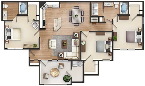 Floor plan Stanford