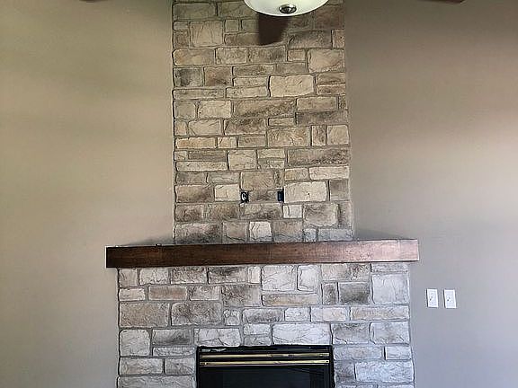 Family room fireplace 