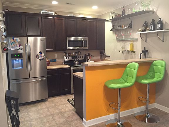 Large kitchen with Stainless Appliances