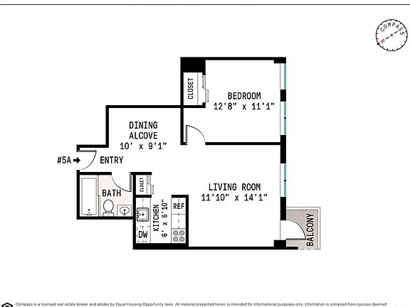 2nd image of 325 W 51st St APT 5A