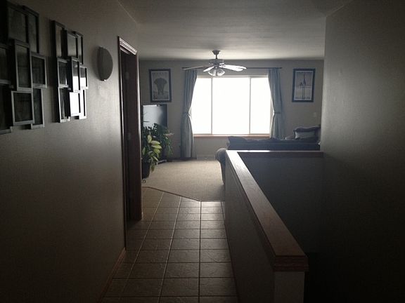 front door into main living 