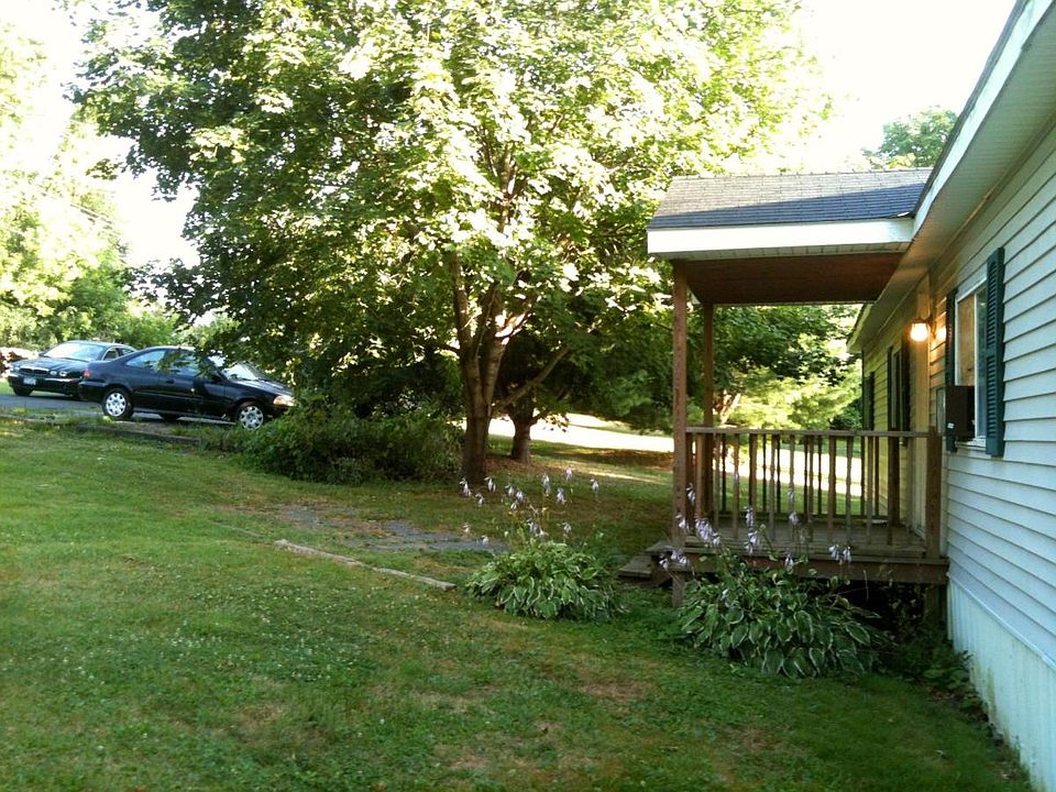 Side view of entrance