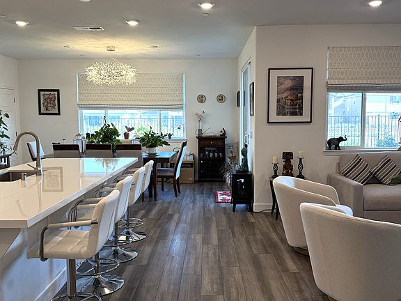 Living area to right.