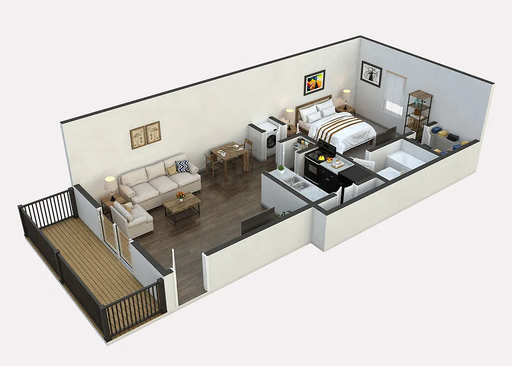 Floor plan The Trotter