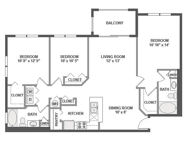 Floor plan D3