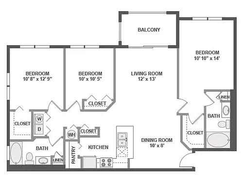 Floor plan D3