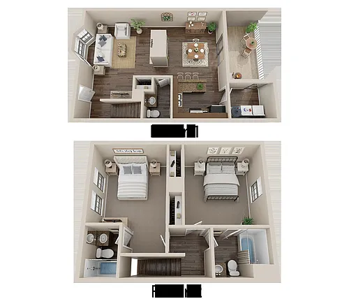 Floor plan The Saluda