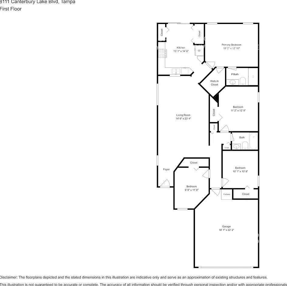 8111 Canterbury Lake Blvd Tampa, FL 33619 — Photo 2