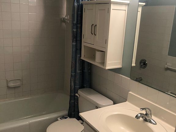 Nice size bathroom, very clean.