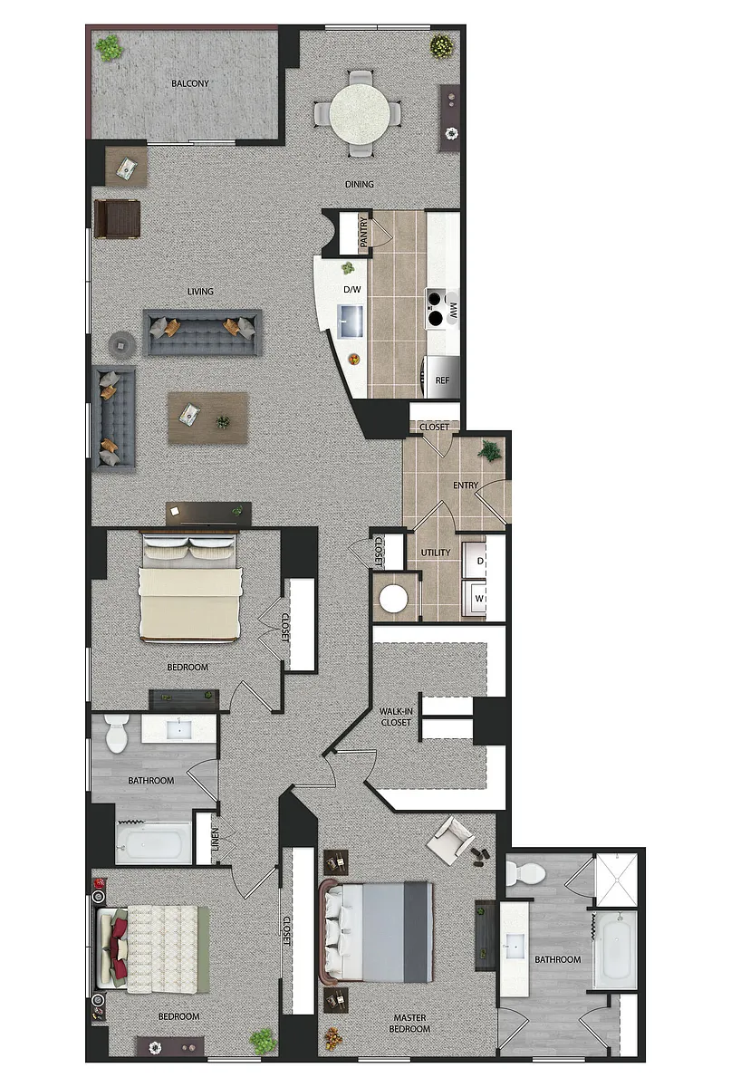 Floor plan TA1.1R