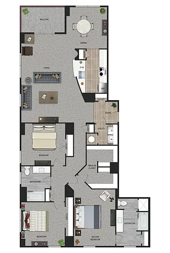 Floor plan TA1.1R