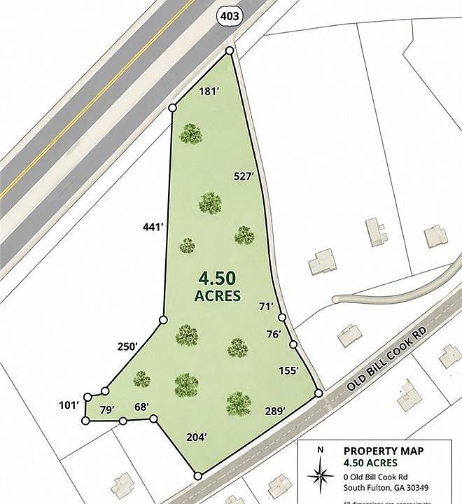 1st image of 0 Old Bill Cook Rd 5.3 Acres