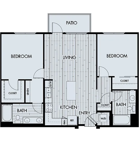 Floor plan Reata Plan 2A
