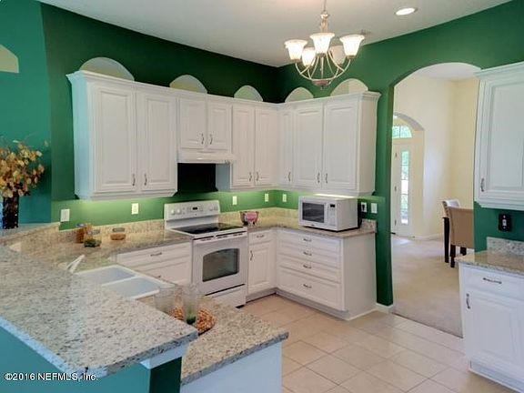 Kitchen with lots of cabinet storage