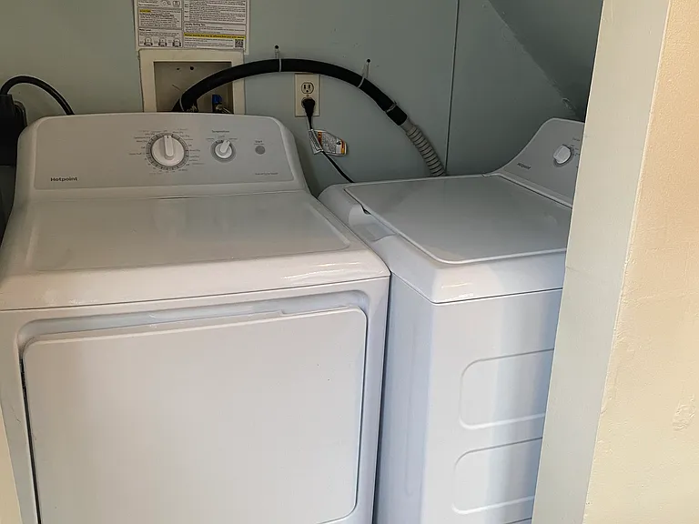 In-Unit Laundry off kitchen