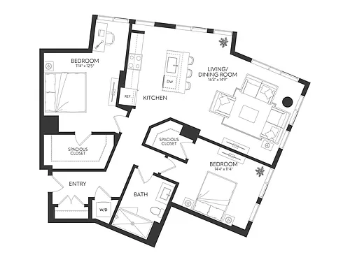 Floor plan B8
